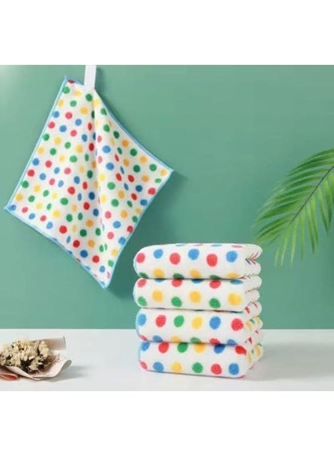 10-in-1 Microfiber Cloth Set - Original Dotted Cloths - Pack contains 10 dotted microfiber cloths for super absorbent cleaning, wiping, drying, and polishing. Size: 25 x 25 cm - Image 1